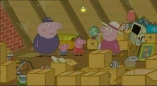Le grenier de Mamy et Papy Pig