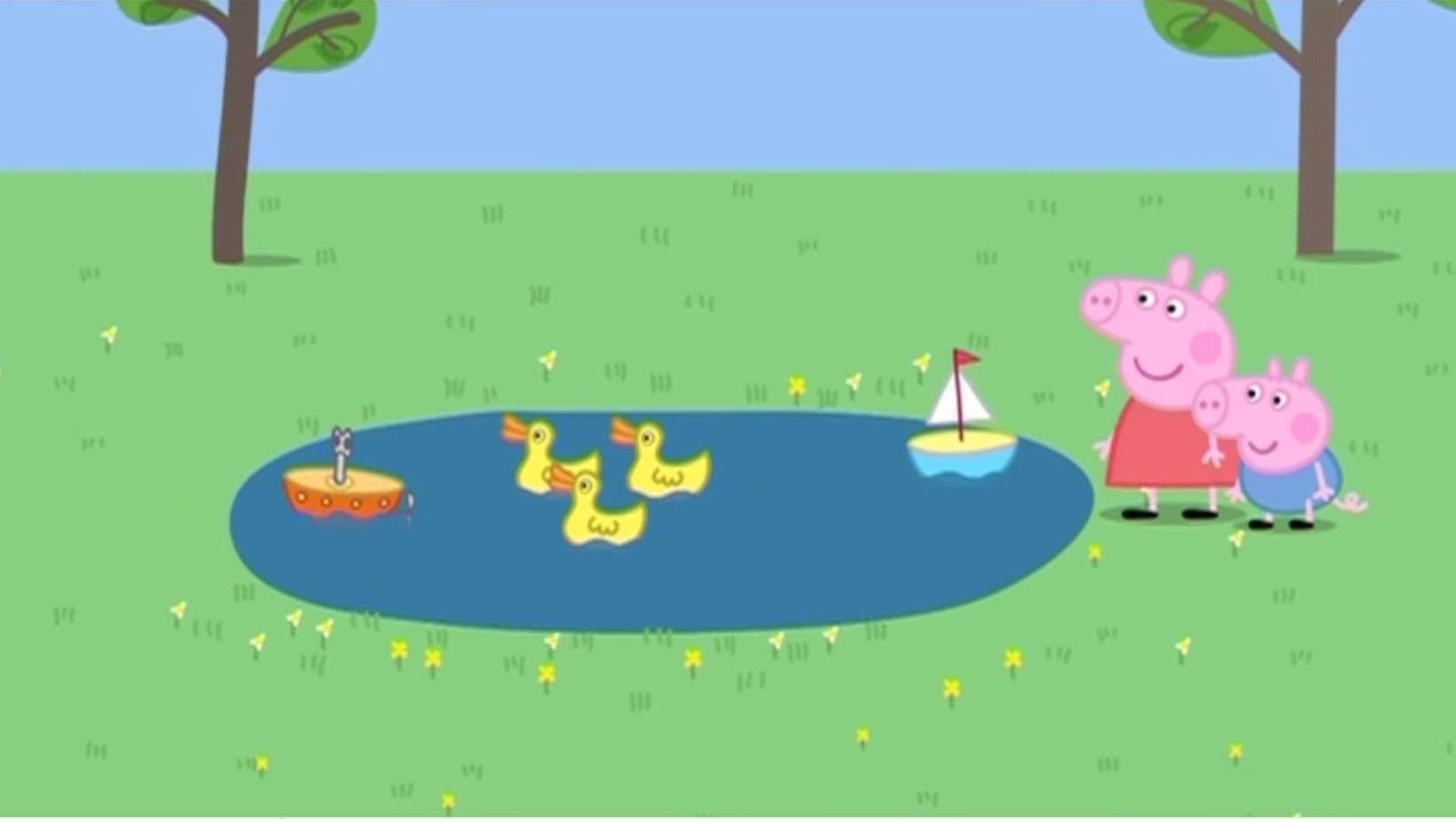 La mare aux petits bateaux