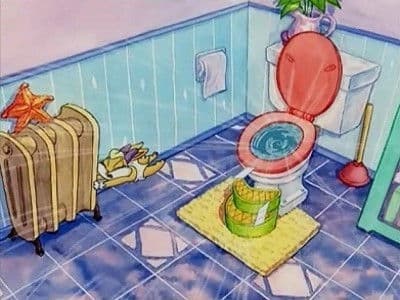 Le monstre des toilettes