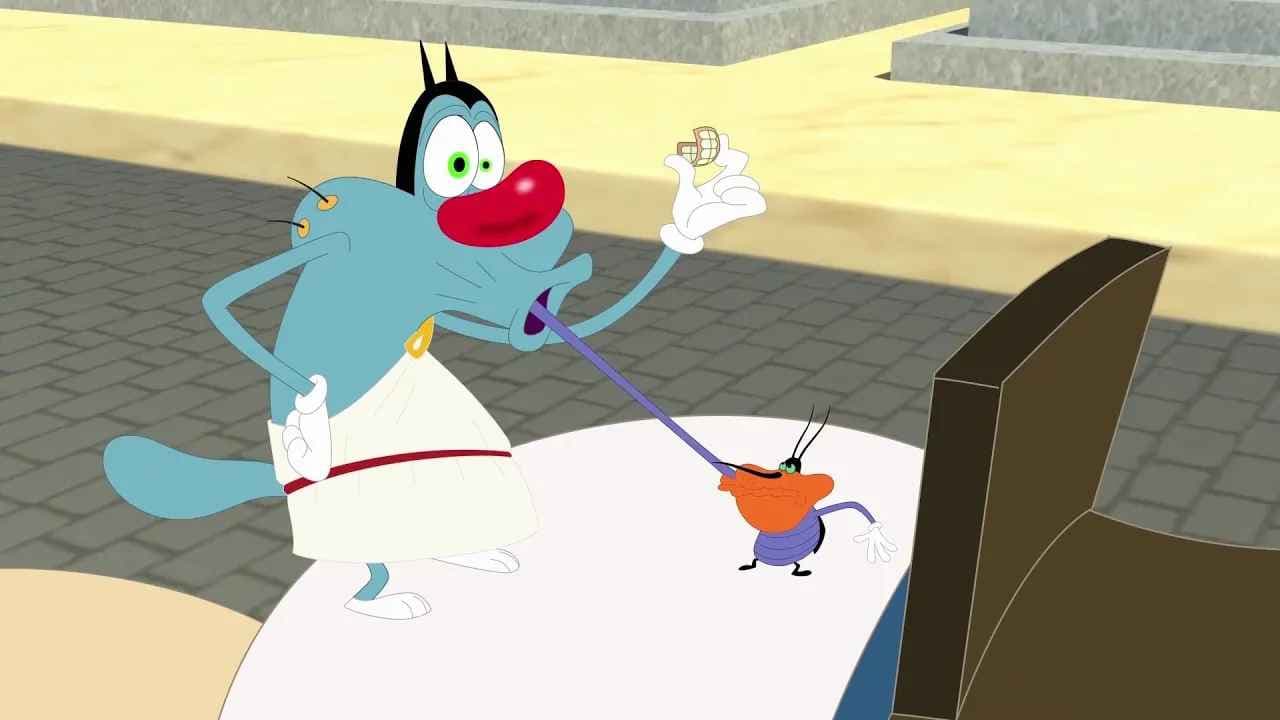 Avance ton char, Oggy