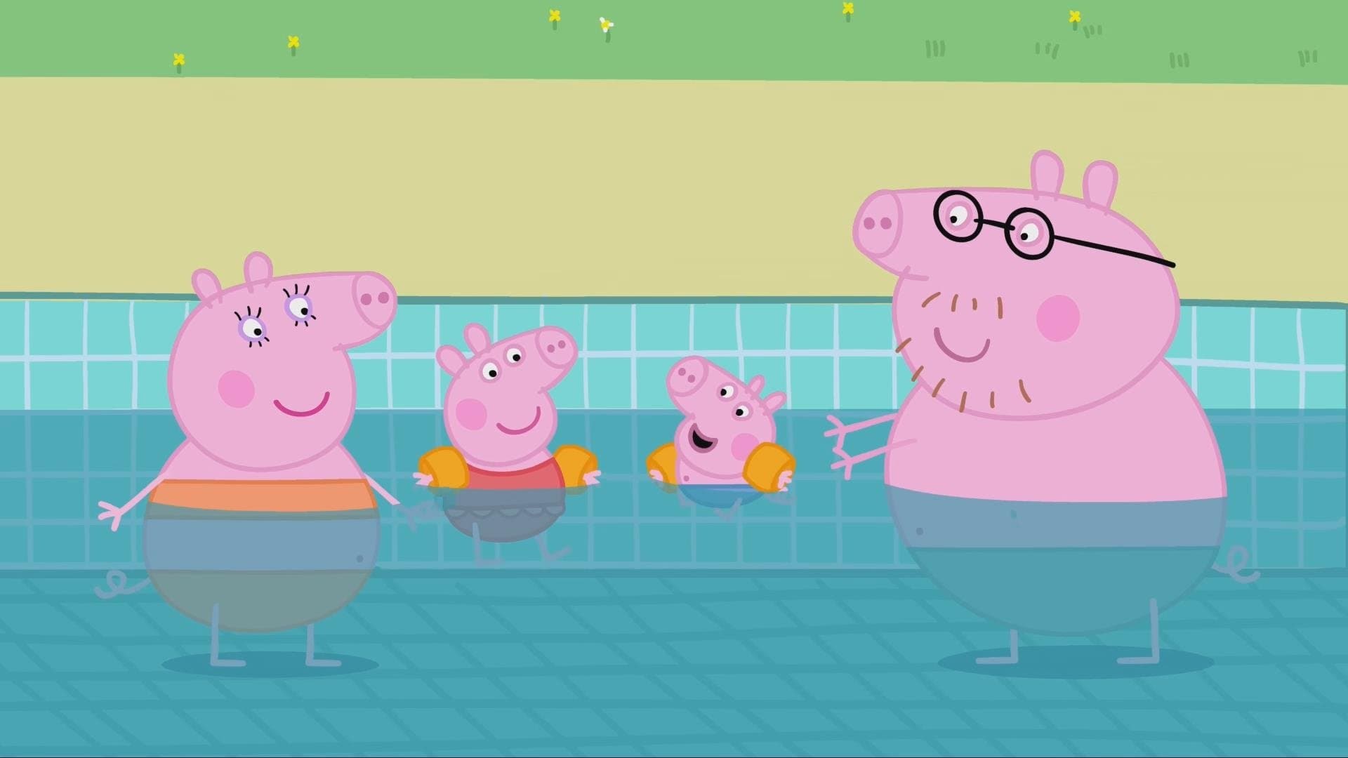Tous à la piscine