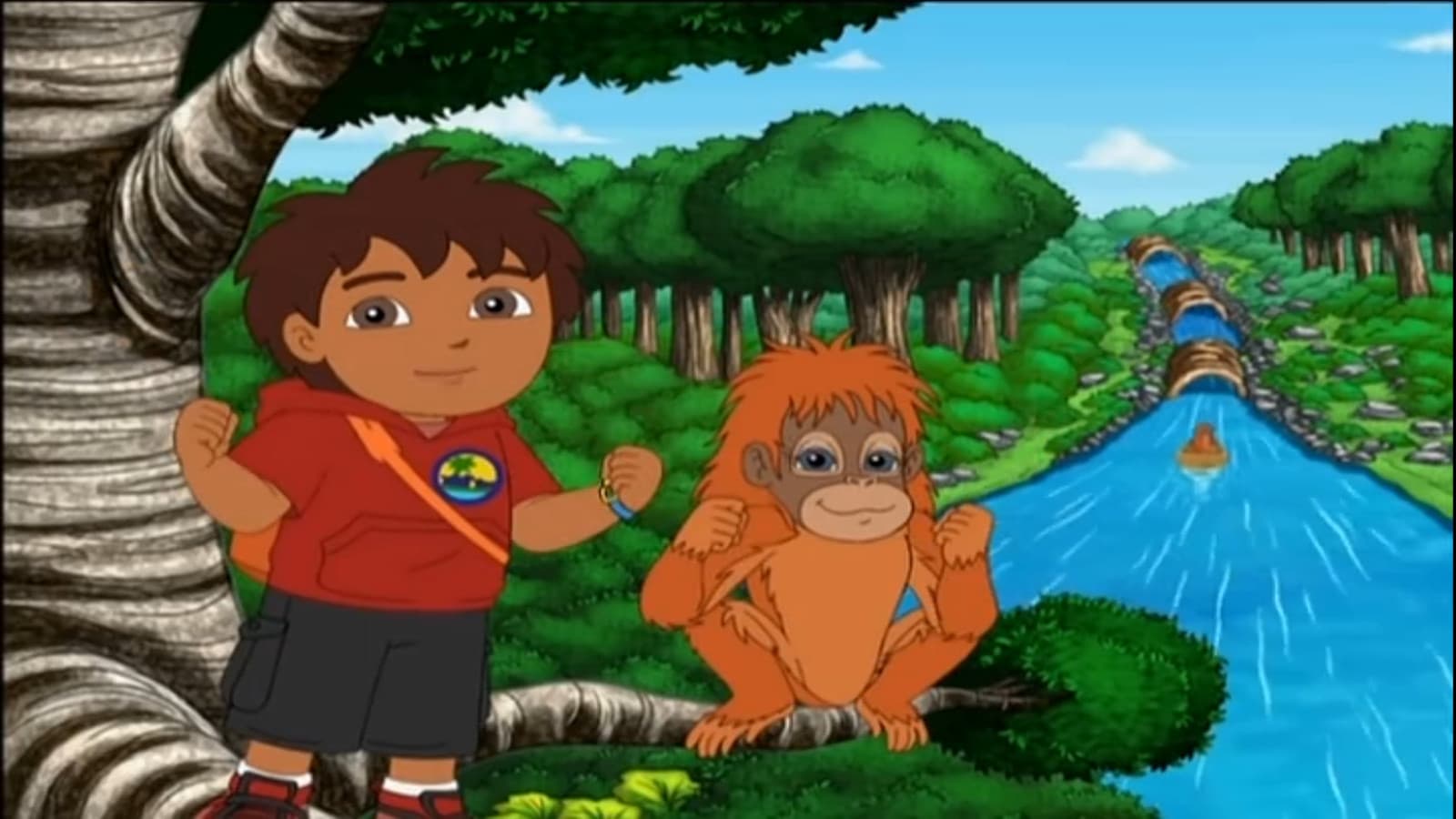 Diego et les orangs-outans