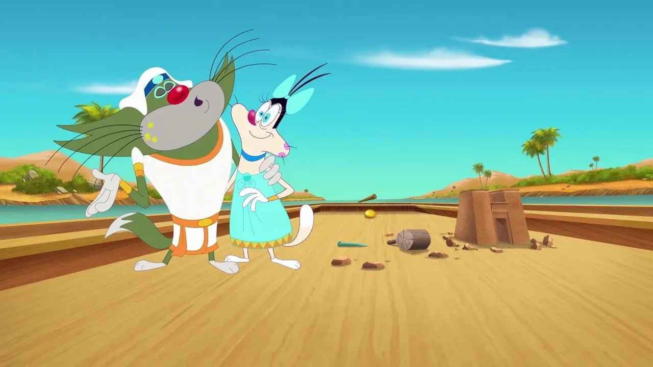 Oggy sur le Nil