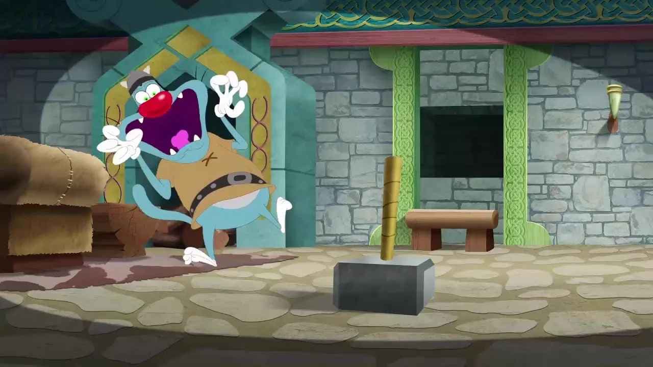 Oggy maître de la foudre