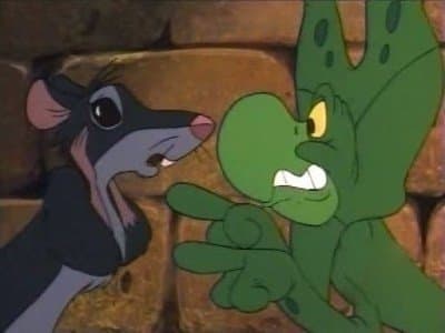 Y a un lézard