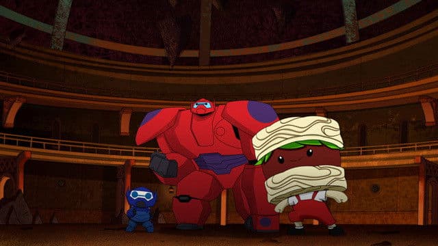 Maxi burger aux mini nouilles