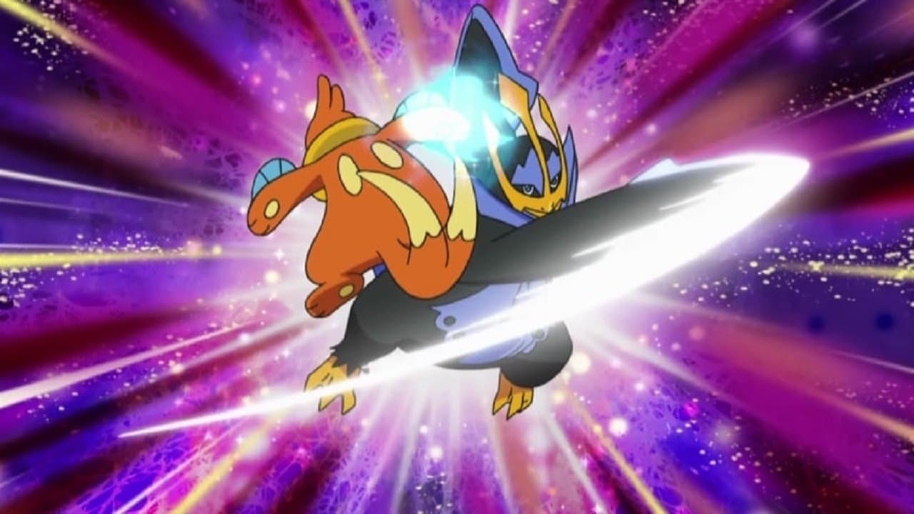 Quatre routes se séparent dans un port Pokémon
