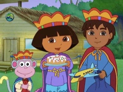Dora à la fête des rois