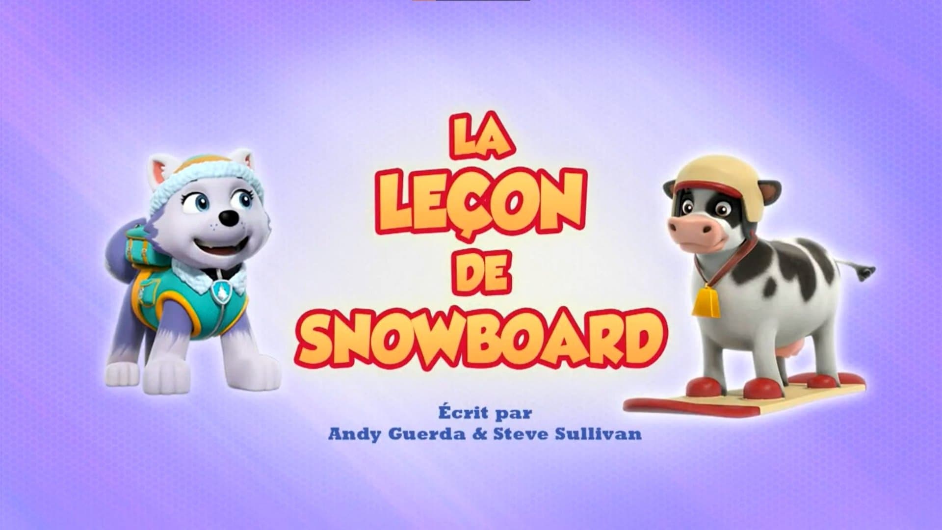 La Leçon de Snowboard