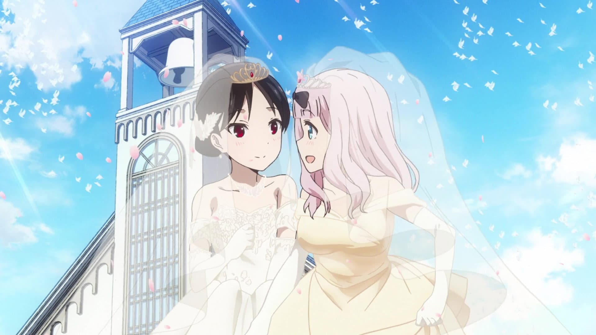 Hayasaka Ai veut défendre / Le B.D.E. n'y croit pas / Kaguya veut se marier / Kaguya veut célébrer