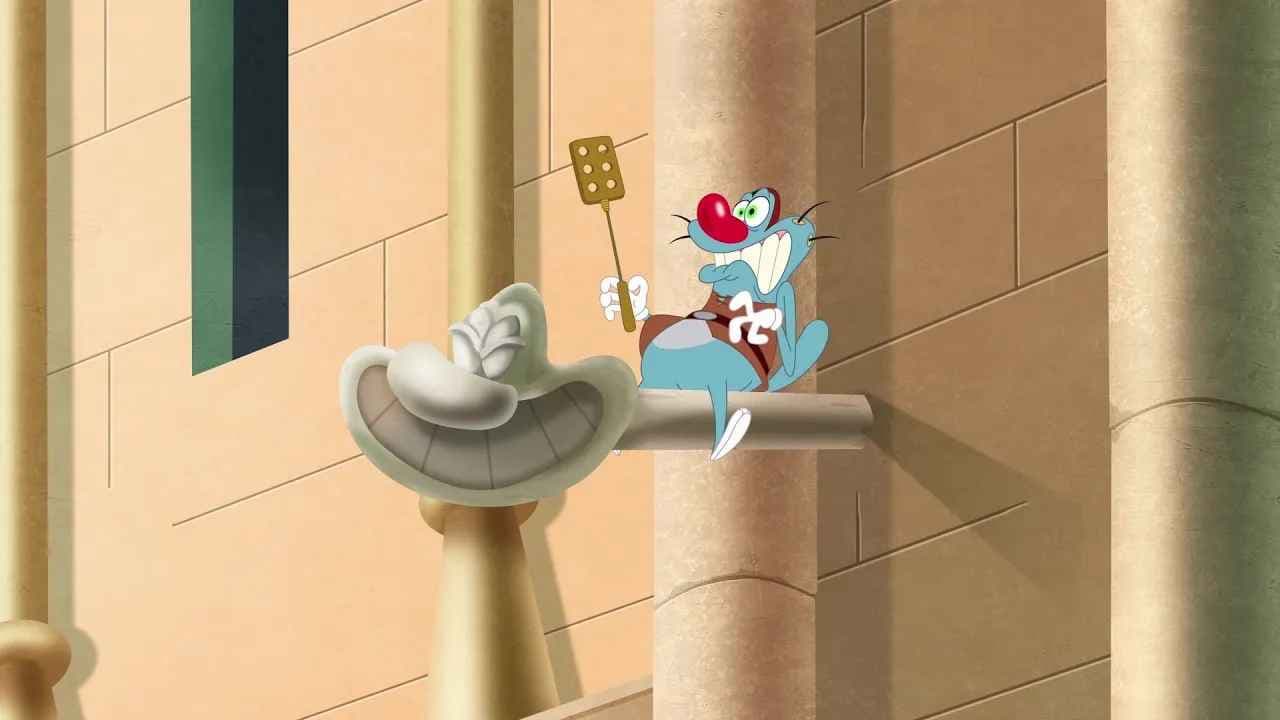 Oggy et le Bossu de cathédrale