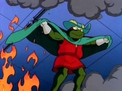 Raphael contre le volcan Raphael contre le volcan