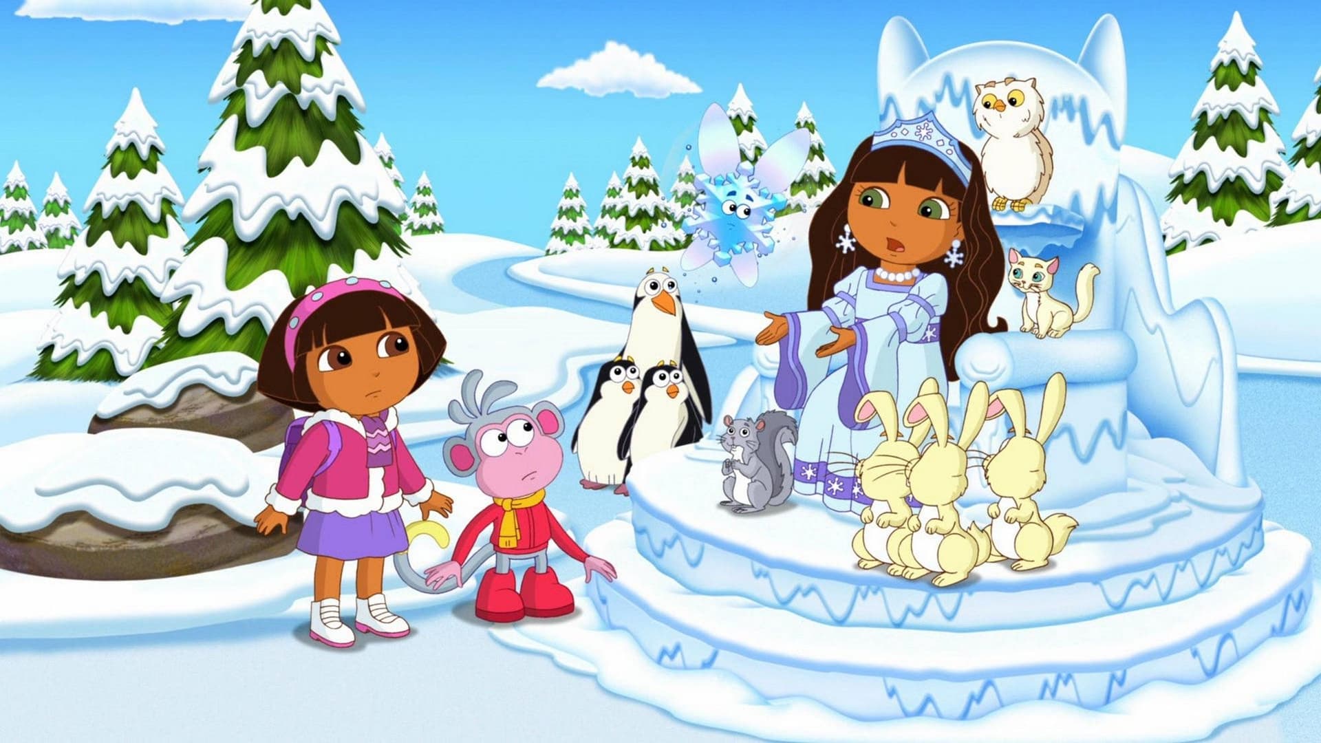 Dora et le concours de patinage artistique Dora et le concours de patinage artistique
