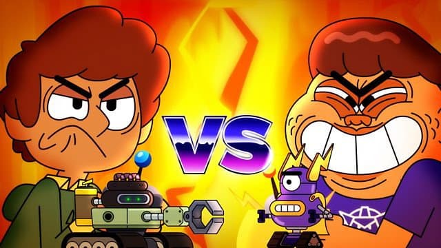 Le combat des robots Le combat des robots