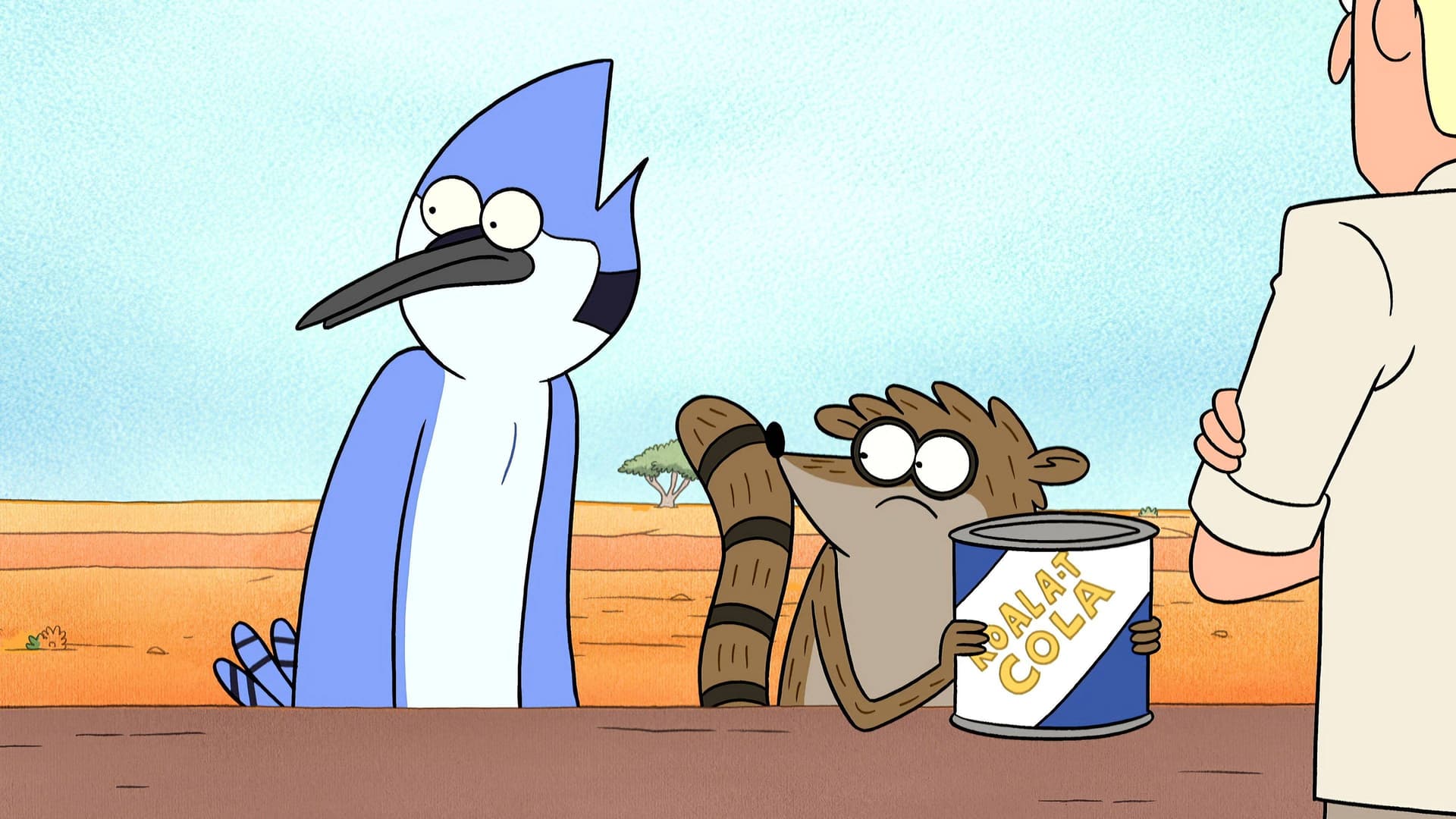 Mordecai et Rigby là-bas dessous Mordecai et Rigby là-bas dessous
