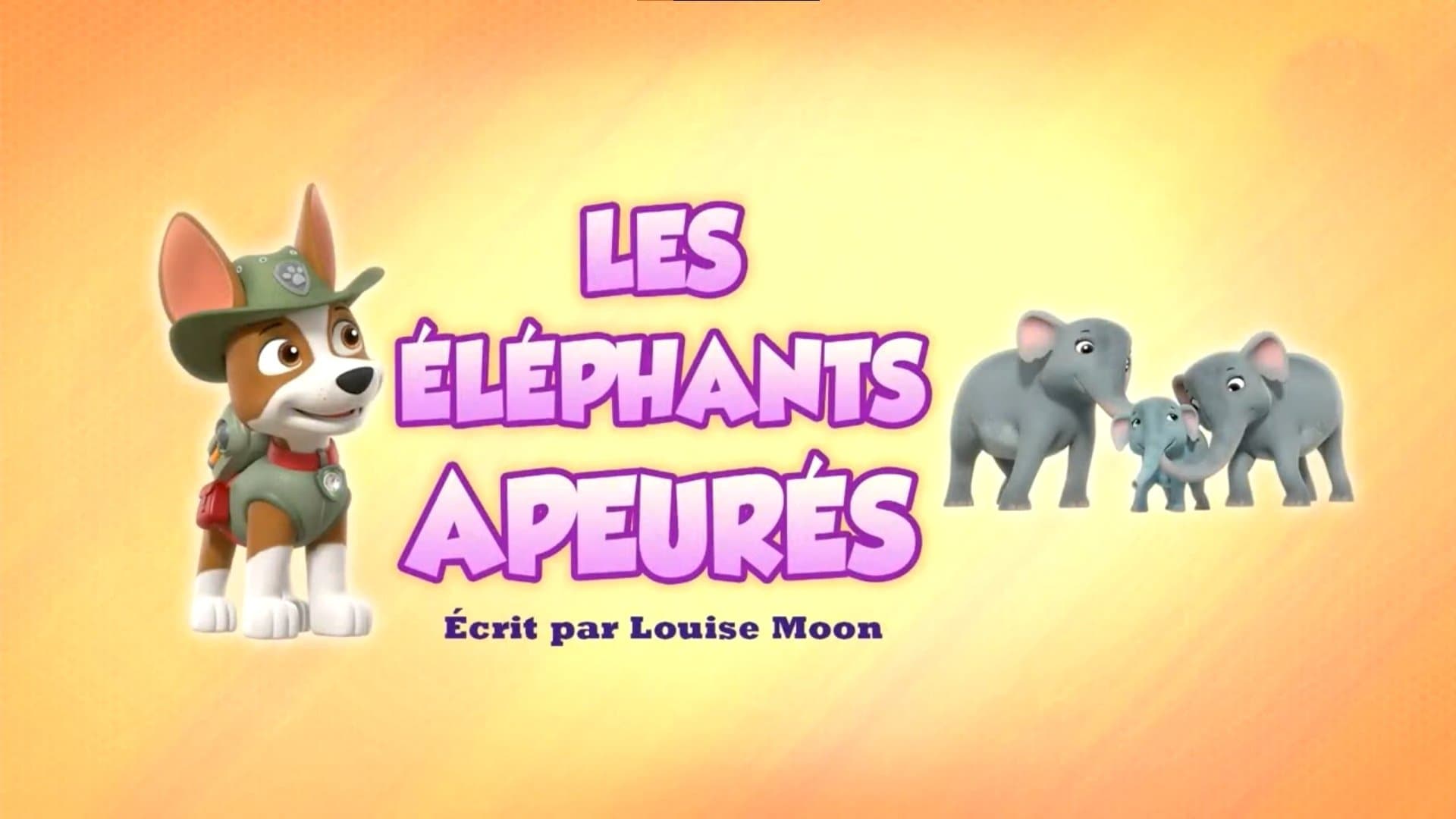 Les Éléphants apeurés Les Éléphants apeurés