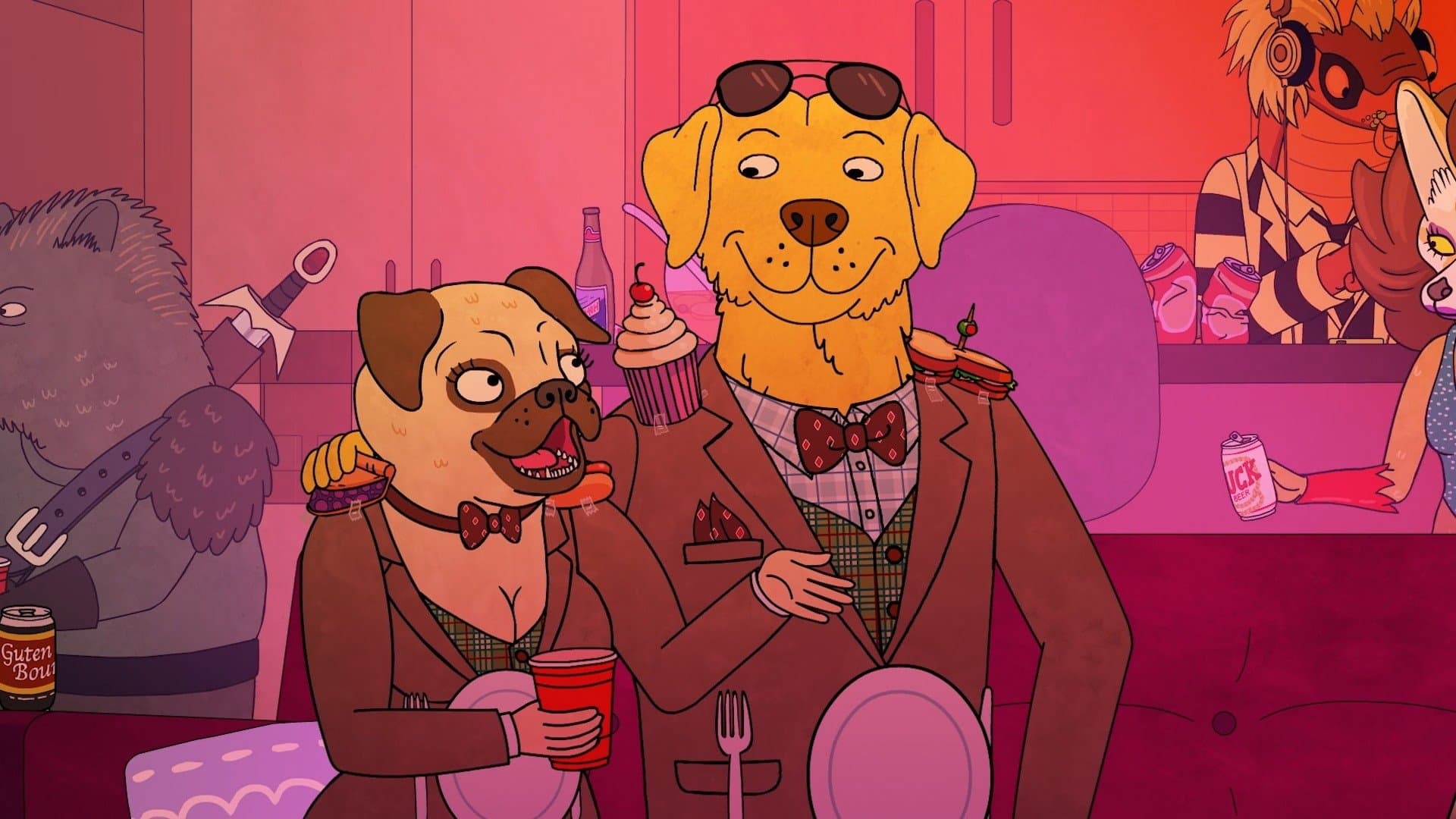 Les petites amies de Peanutbutter Les petites amies de Peanutbutter