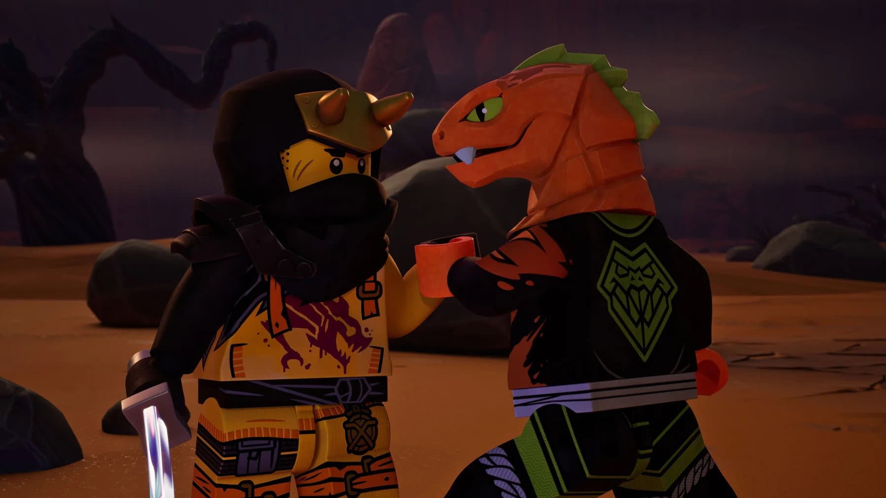 Le dragon destructeur Le dragon destructeur