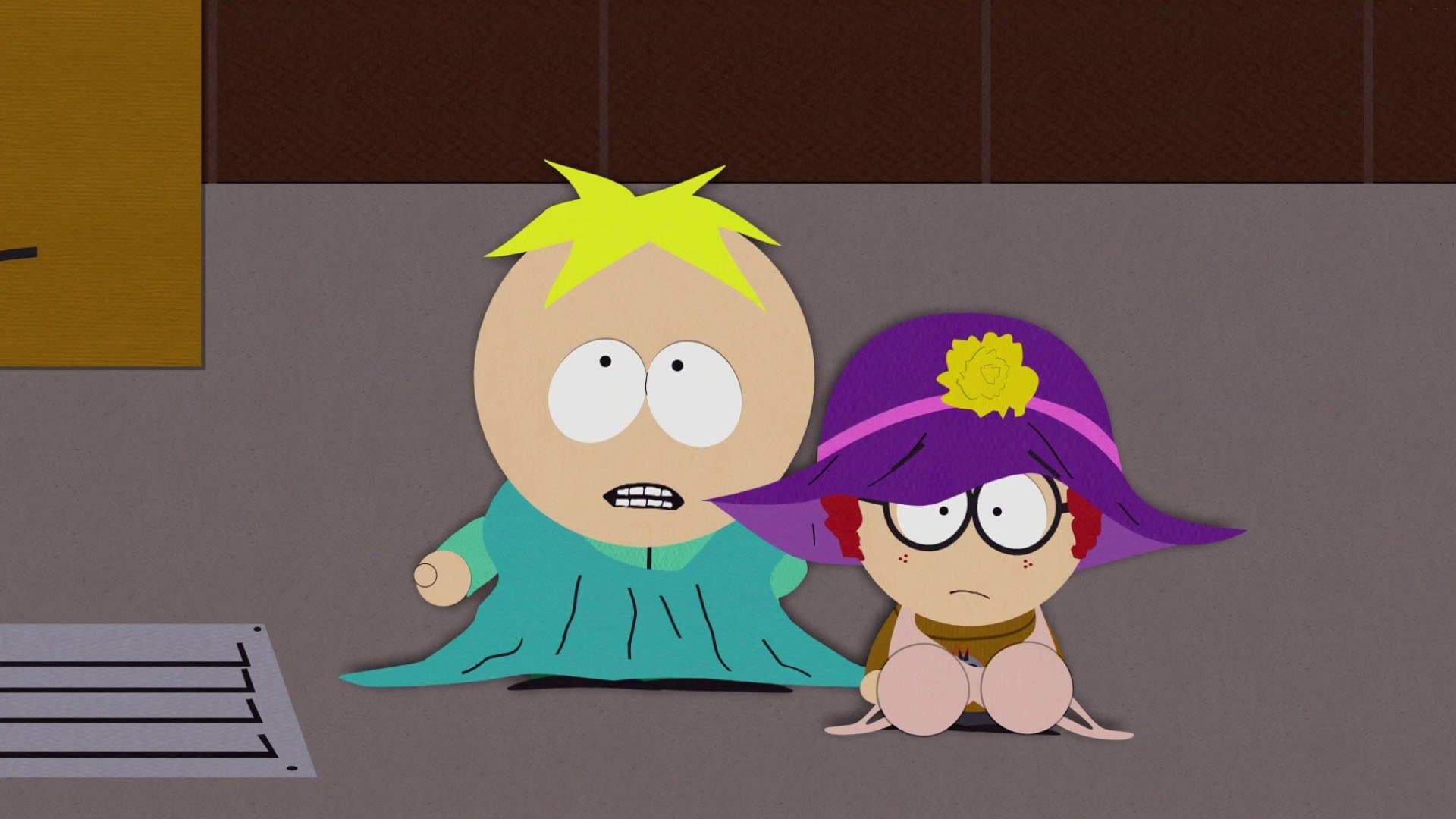 Deux hommes nus dans un jacuzzi Deux hommes nus dans un jacuzzi