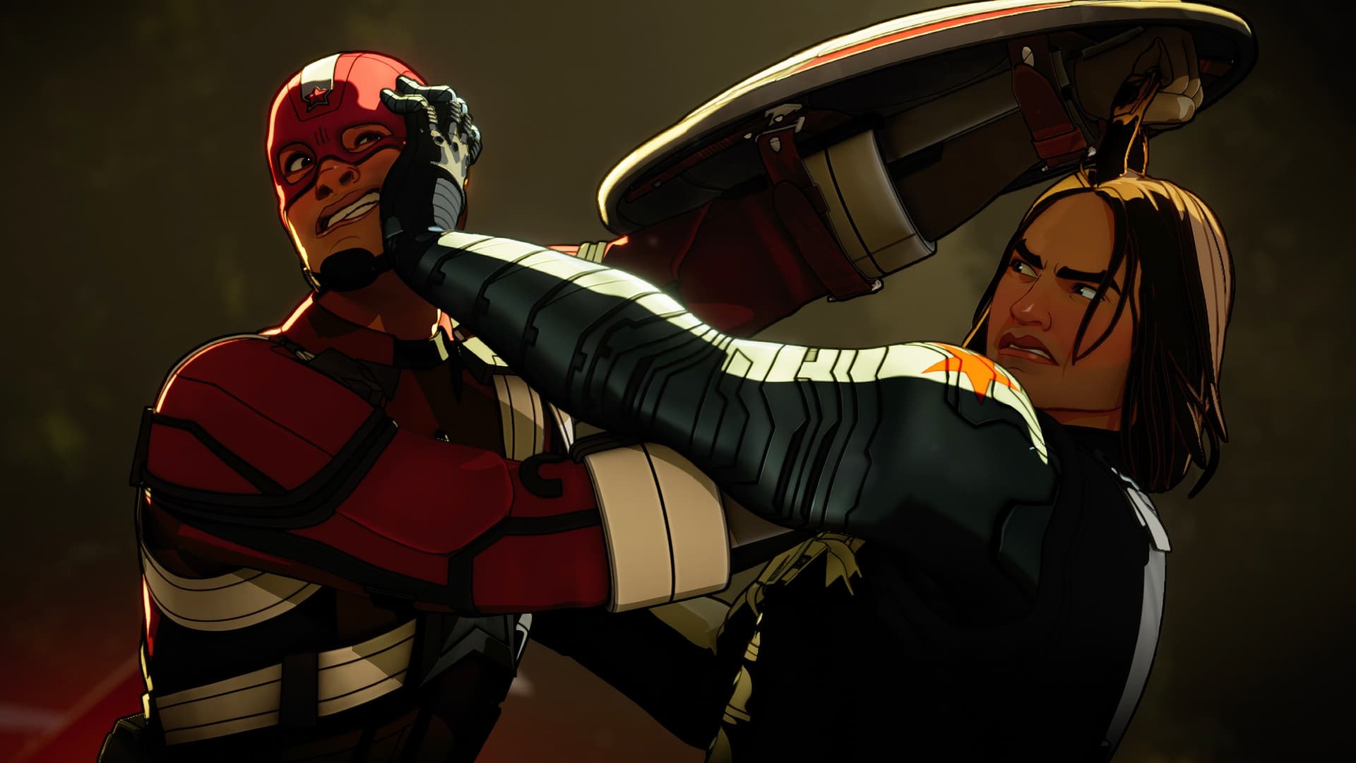 Et si... Le Gardien Rouge arrêtait le Soldat de l'Hiver ? Et si... Le Gardien Rouge arrêtait le Soldat de l'Hiver ?