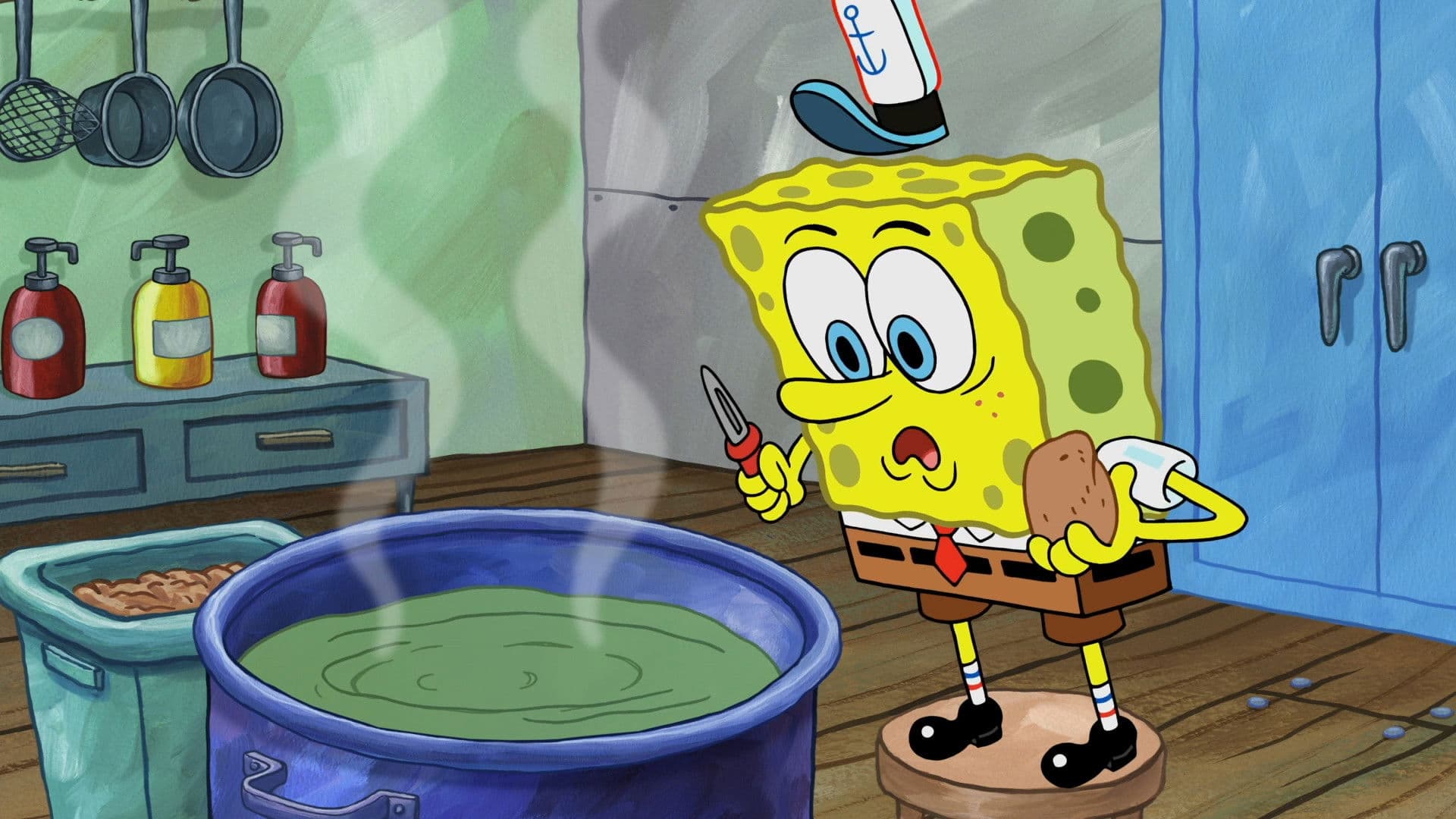 Il y a une éponge dans ma soupe Il y a une éponge dans ma soupe