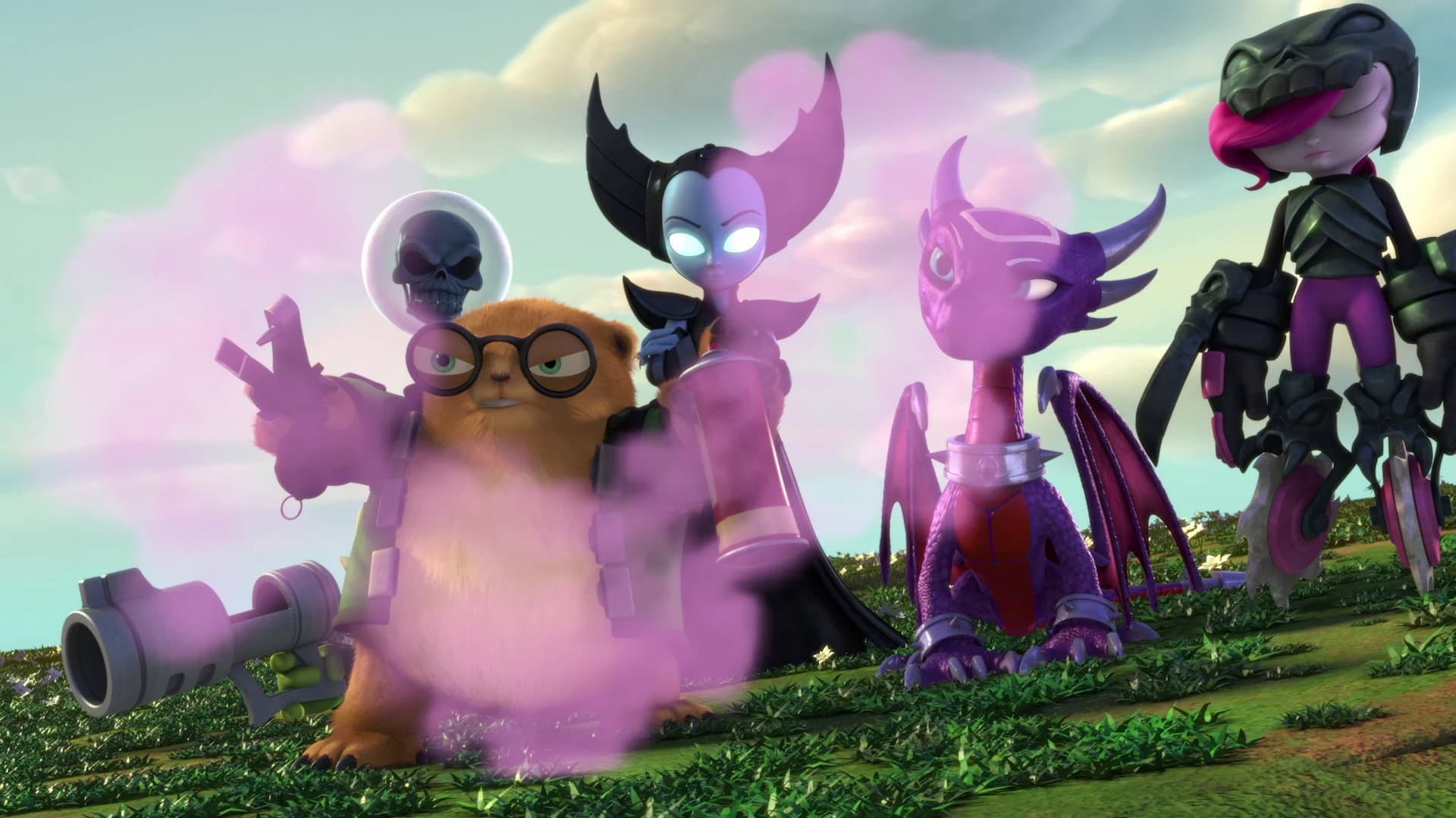 Le virus des Skylands Le virus des Skylands