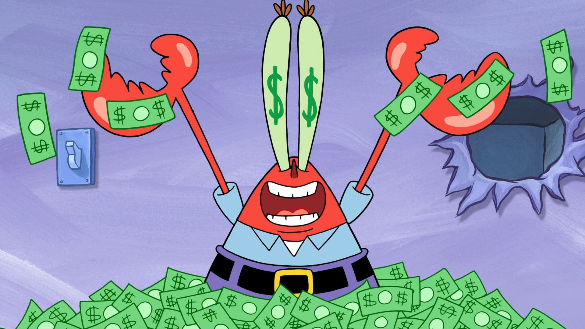 Krabs double la mise Krabs double la mise