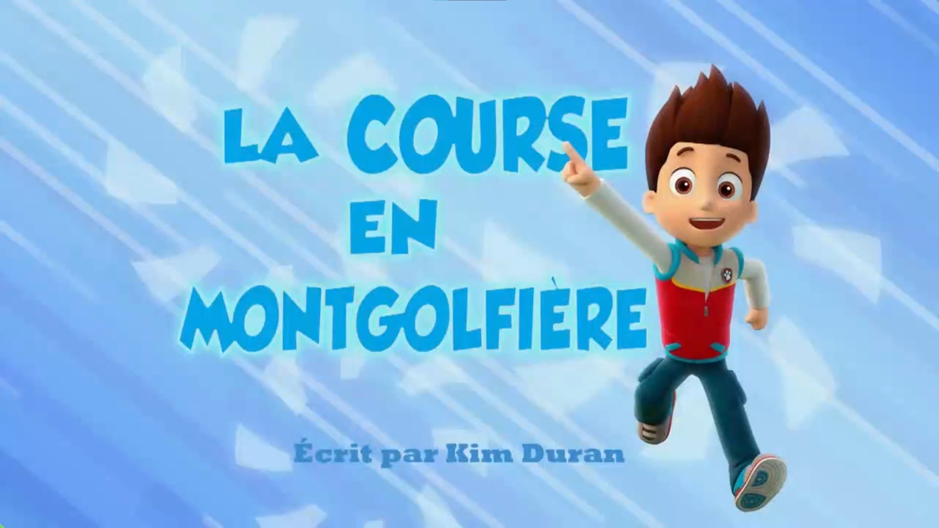 La Course en montgolfière La Course en montgolfière