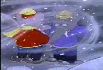 Un enfant dans la neige Un enfant dans la neige