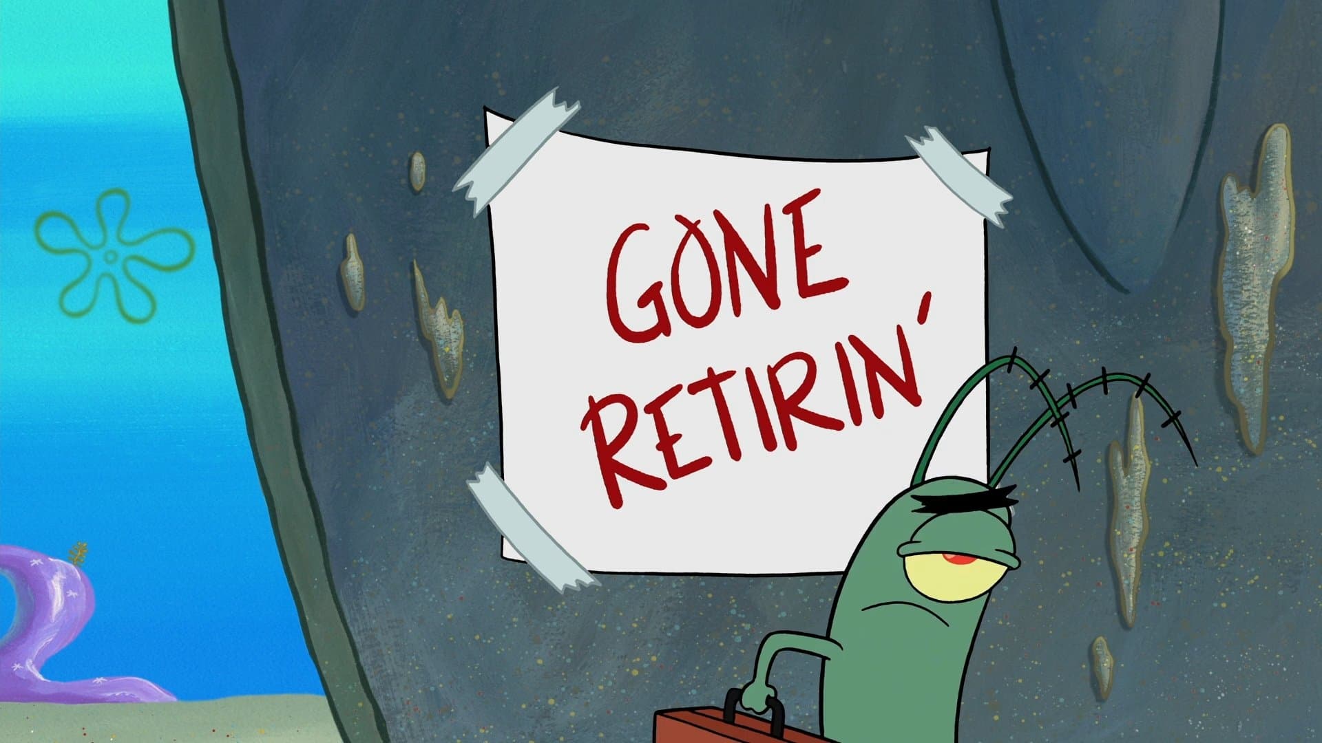 Plankton prend sa retraite Plankton prend sa retraite