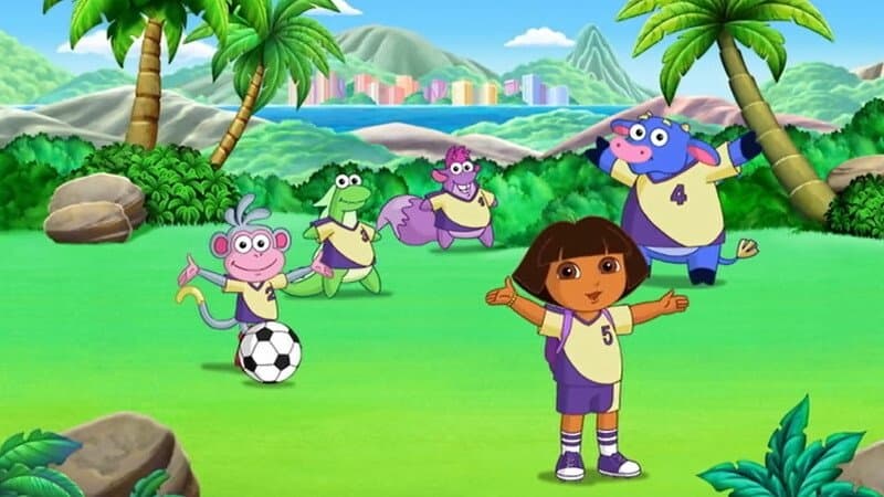 Dora et la coupe d'or de football Dora et la coupe d'or de football