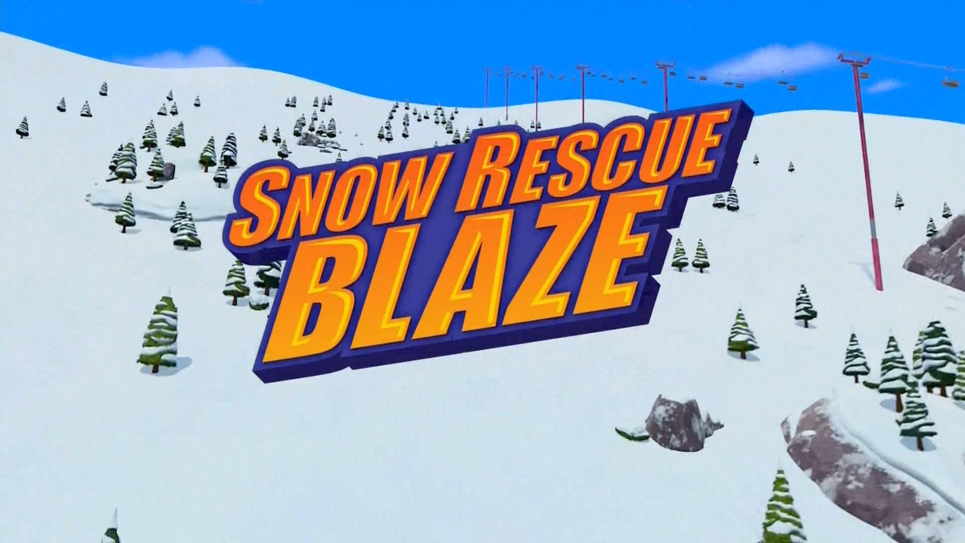 Autoneige Blaze, à la rescousse ! Autoneige Blaze, à la rescousse !