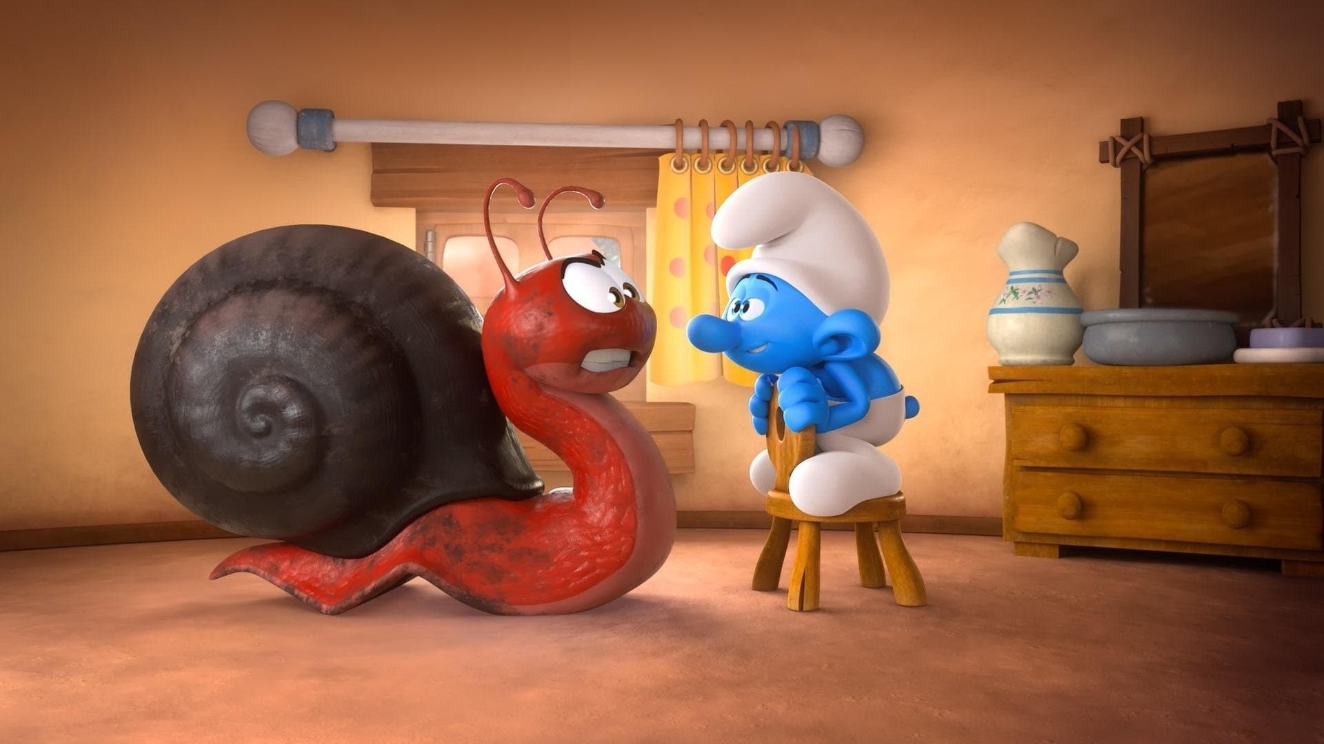 Gargamel en bave Gargamel en bave