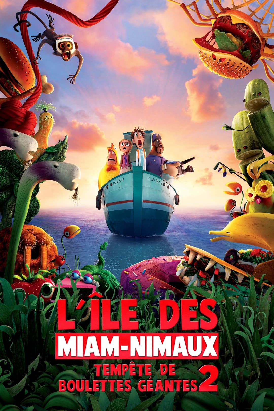 L'Île des Miam-nimaux : Tempête de boulettes géantes 2 L'Île des Miam-nimaux : Tempête de boulettes géantes 2