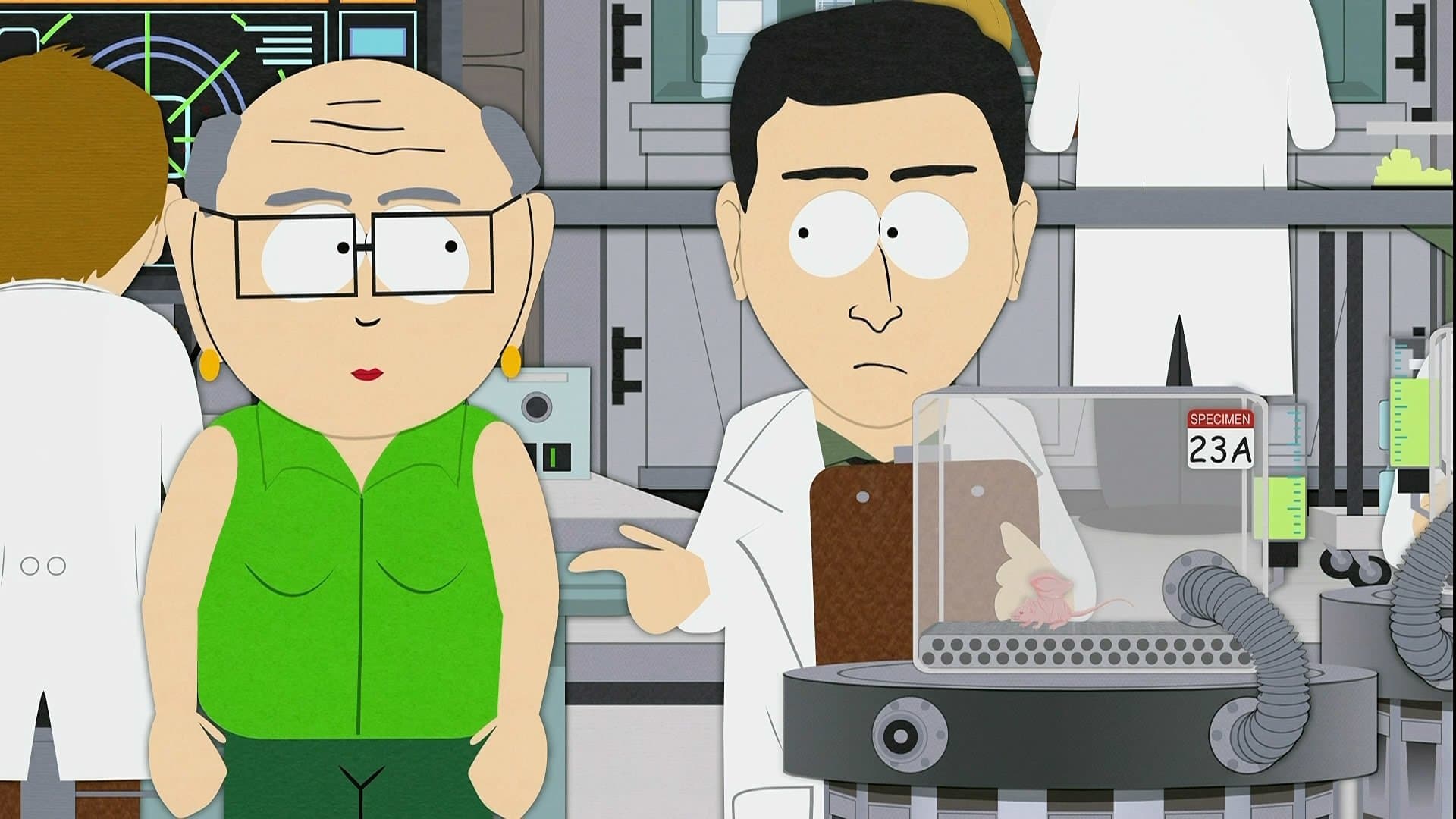 Ciel, une quéquette ! Ciel, une quéquette !