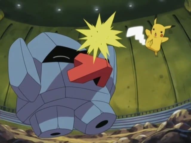 Des Pokémon de pierre Des Pokémon de pierre