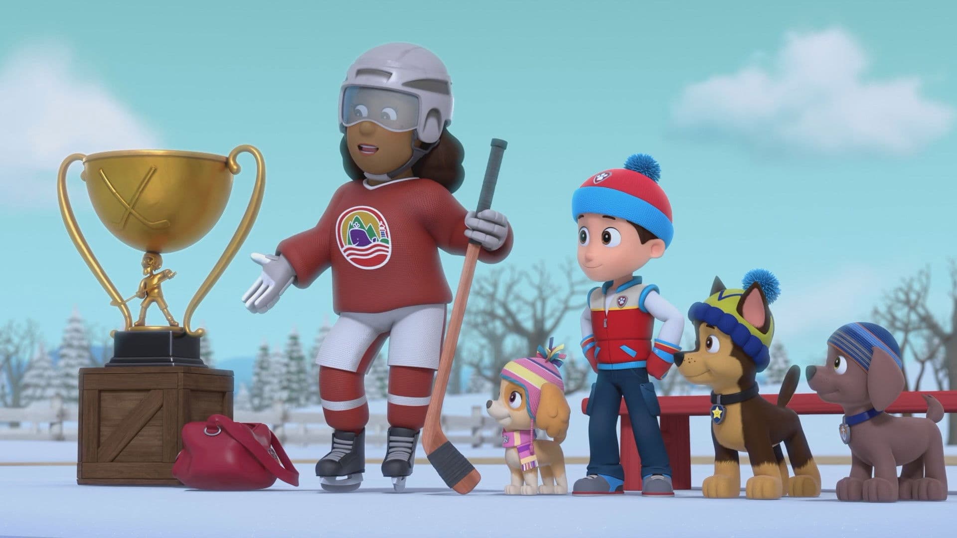 Le match de hockey Le match de hockey