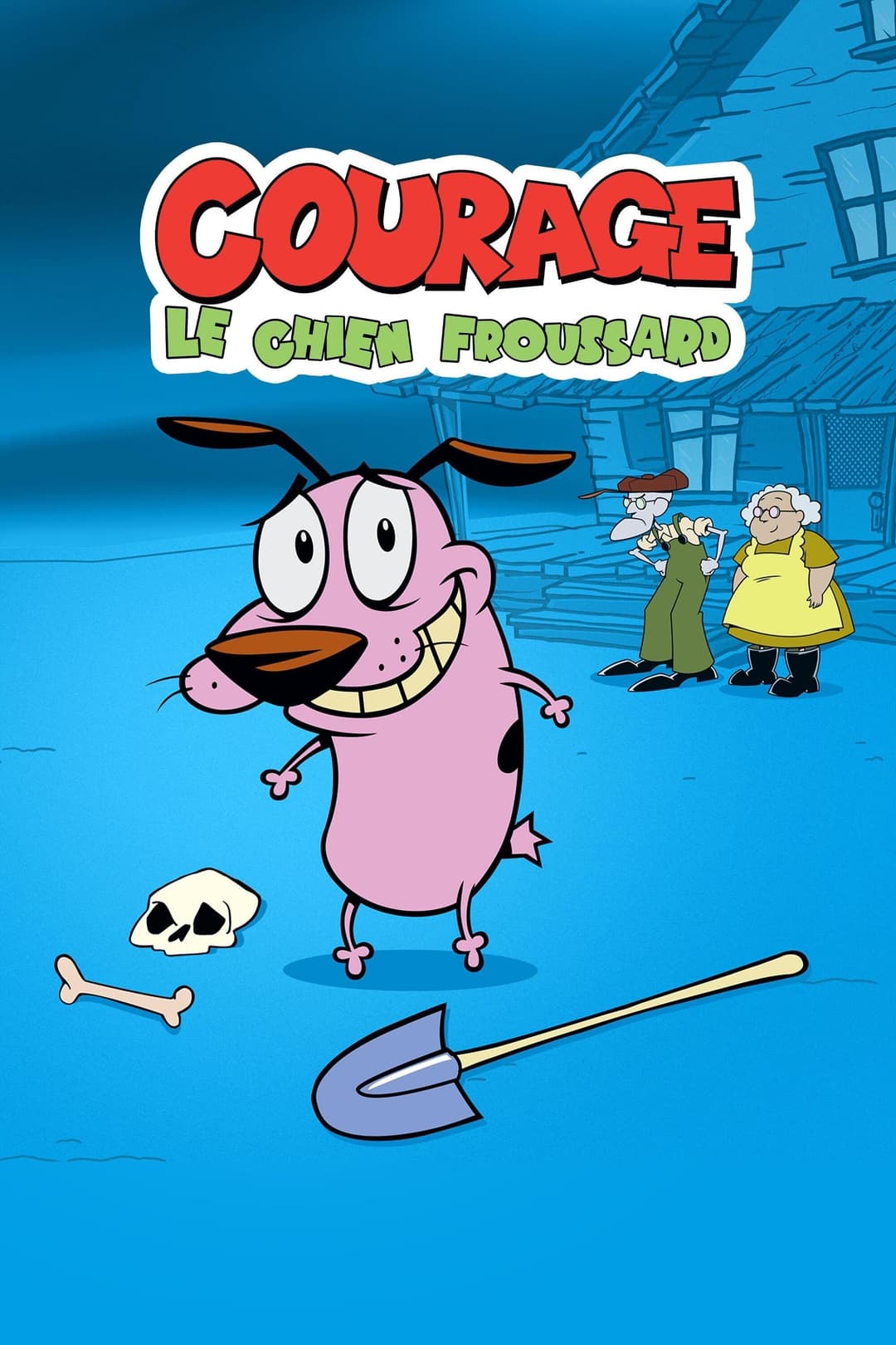 Courage, le chien froussard Courage, le chien froussard