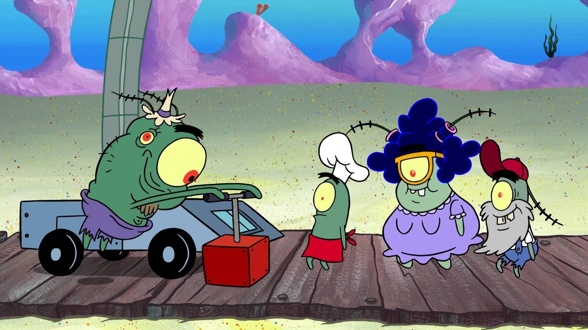 Plankton en a gros sur la patate Plankton en a gros sur la patate