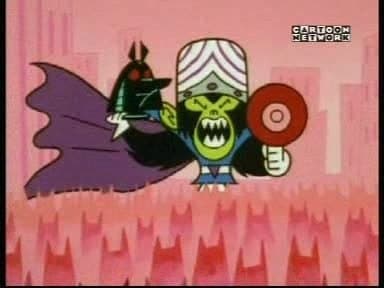 Mojo Jojo et la tête d'Anubis Mojo Jojo et la tête d'Anubis