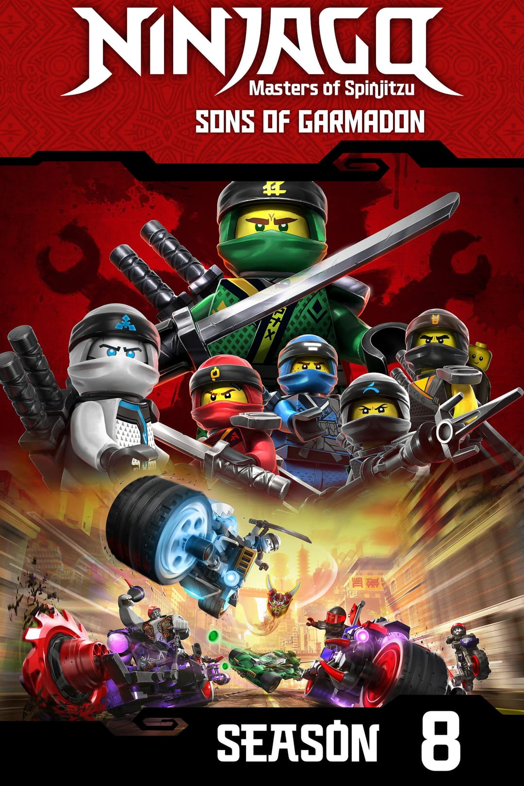 Saison 8 : Les Fils de Garmadon Saison 8 : Les Fils de Garmadon