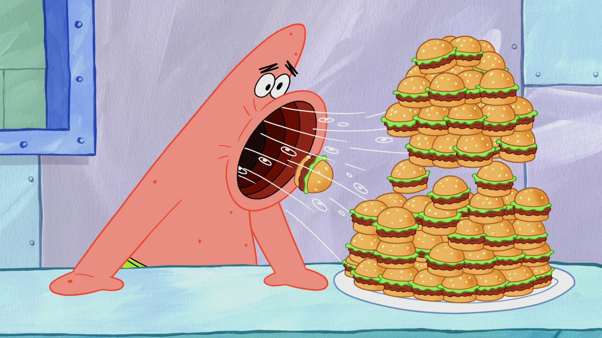 Patrick, le champion des mangeurs Patrick, le champion des mangeurs