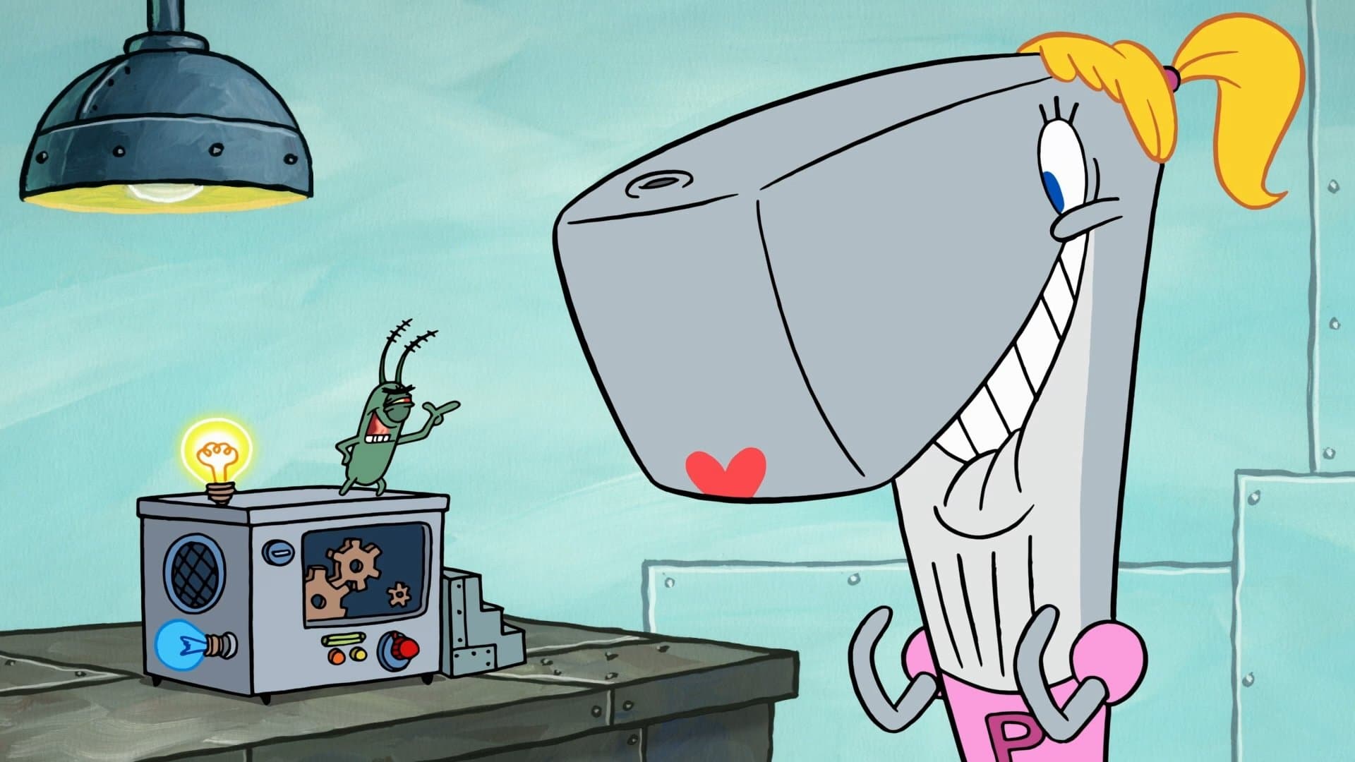 Le stagiaire de Plankton Le stagiaire de Plankton